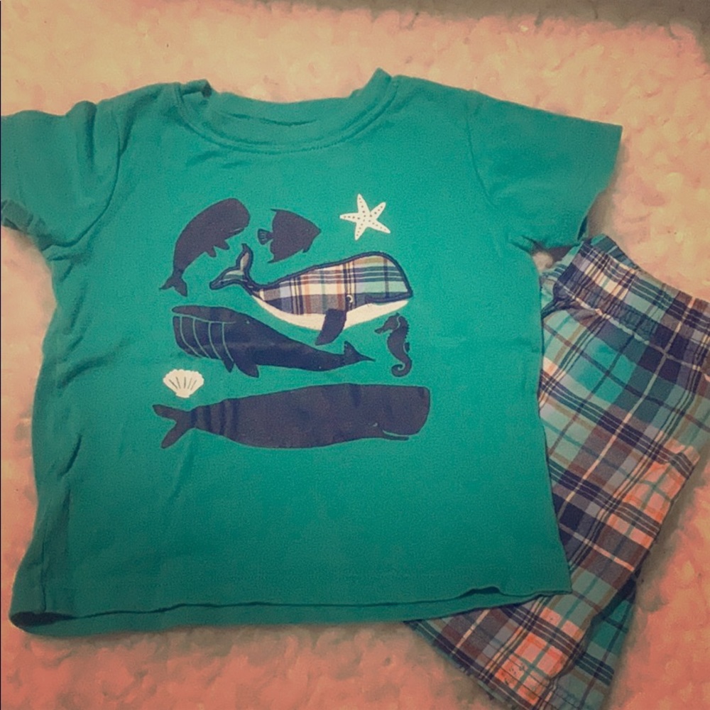 Whale short set